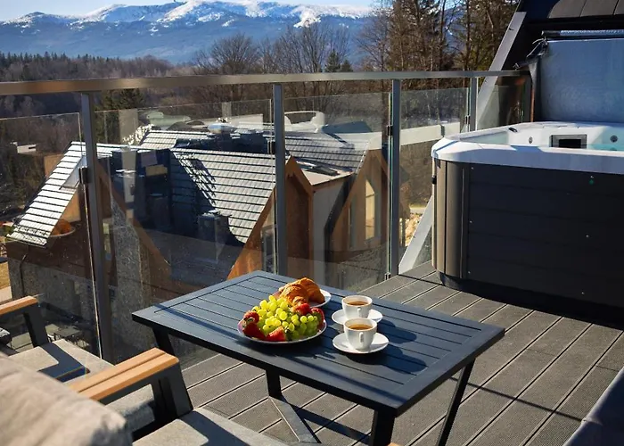 Kras-resort 301 I 303 Z Widokiem Na Gory, Prywatnym Jacuzzi Na Tarasie I Sauna * Szklarska Poreba